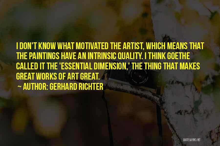 Gerhard Richter Quotes 541392