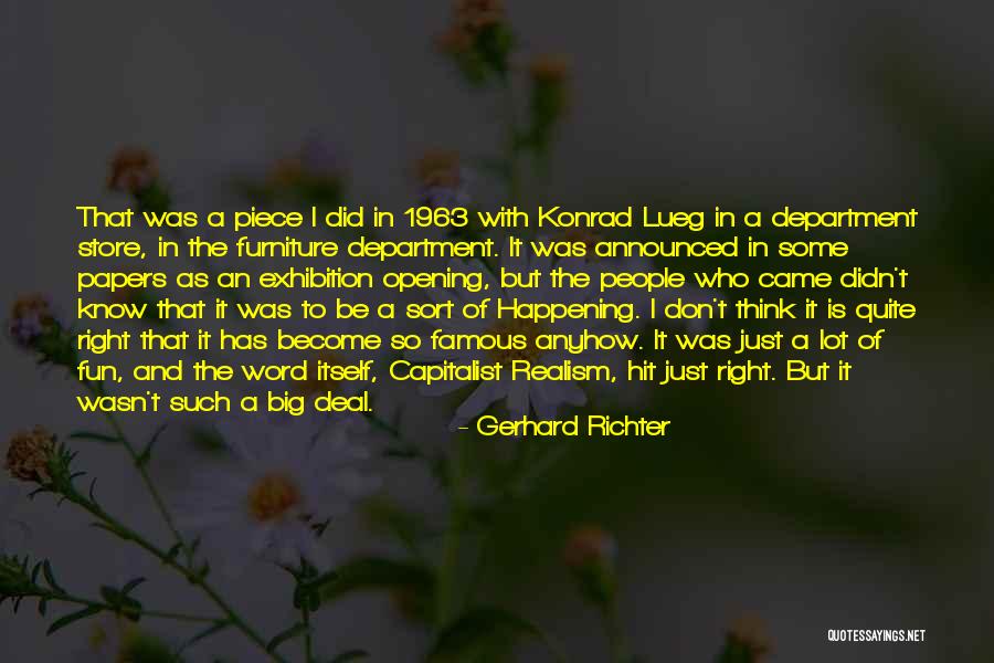 Gerhard Richter Quotes 601138 Gerhard Richter Quotes 601138