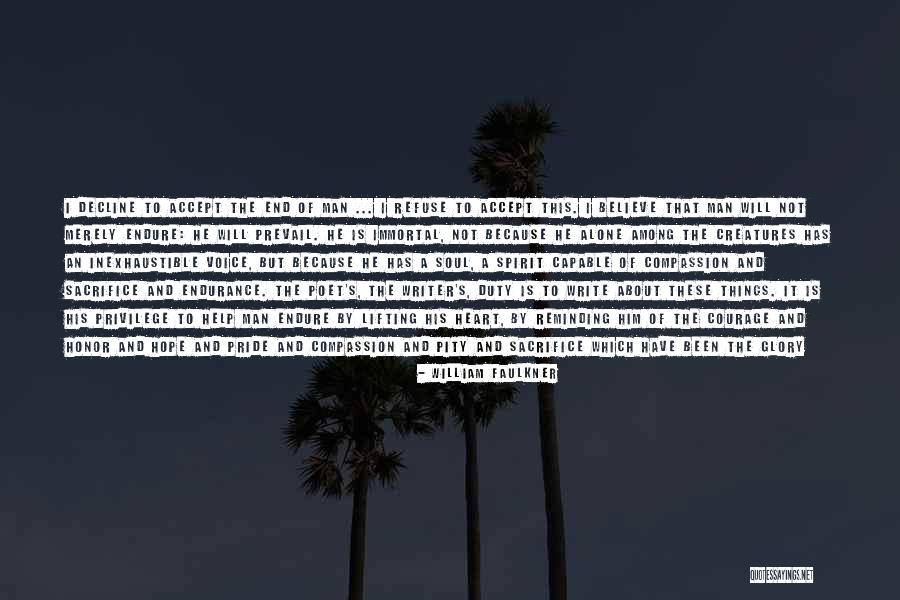 Gerhardus Thompson Quotes By William Faulkner Gerhardus Thompson Quotes By William Faulkner