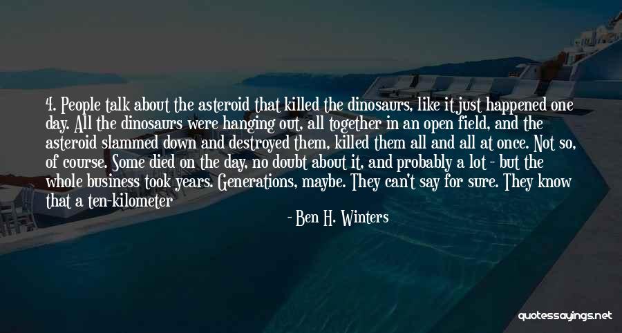 Gerigi Quotes By Ben H. Winters Gerigi Quotes By Ben H. Winters