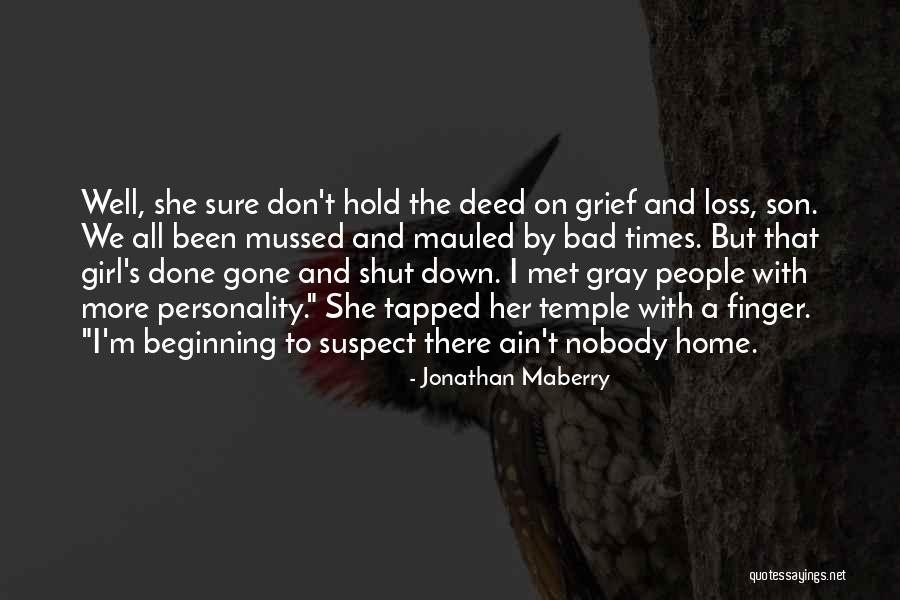 Gerima Johnson Quotes By Jonathan Maberry Gerima Johnson Quotes By Jonathan Maberry