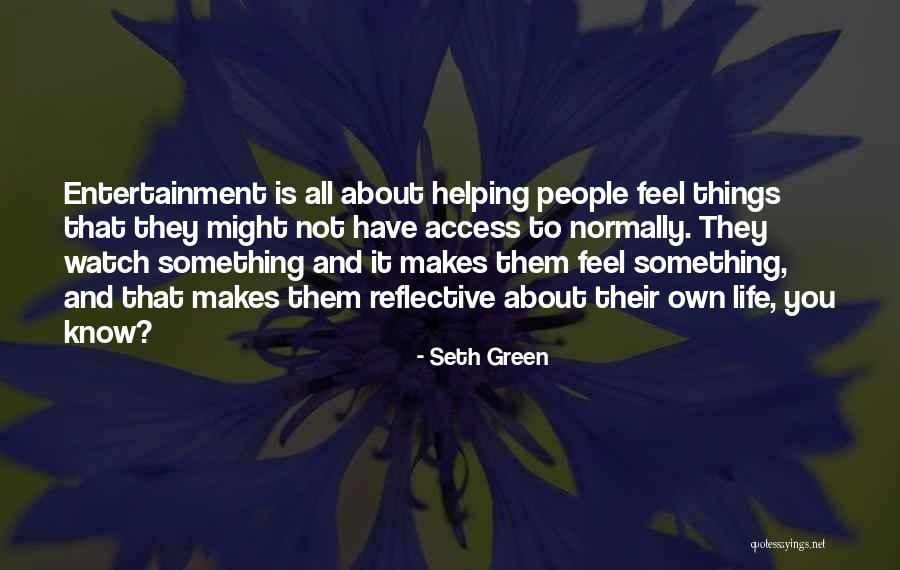 Gerima Johnson Quotes By Seth Green Gerima Johnson Quotes By Seth Green