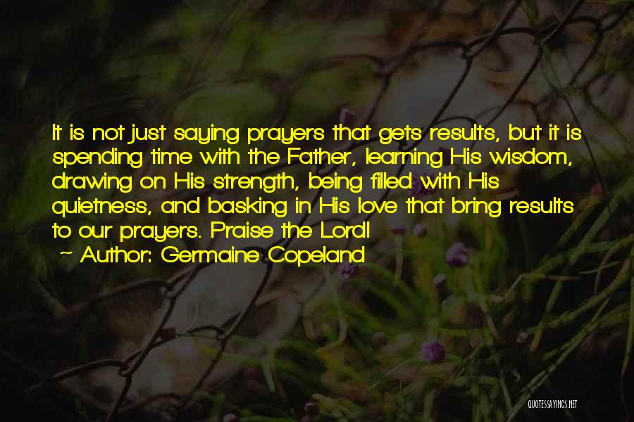Germaine Copeland Quotes 663135