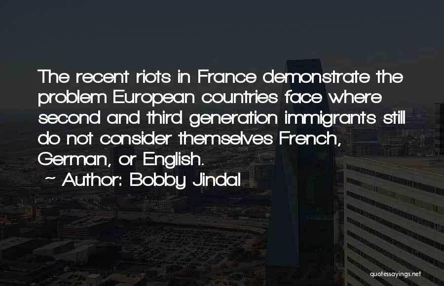 German Immigrants Quotes By Bobby Jindal