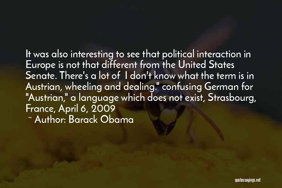 German Language Quotes By Barack Obama