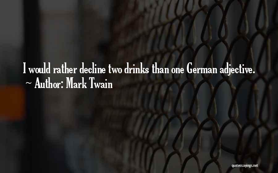 German Language Quotes By Mark Twain