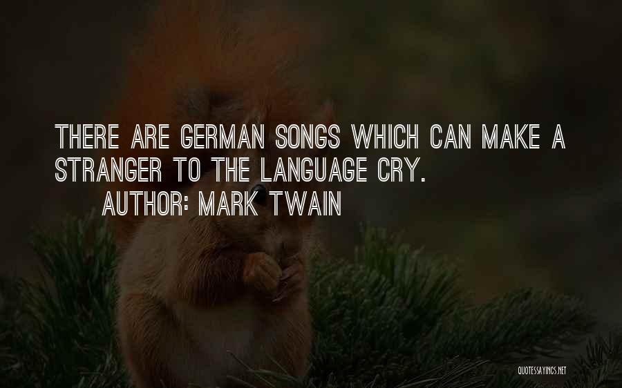 German Language Quotes By Mark Twain