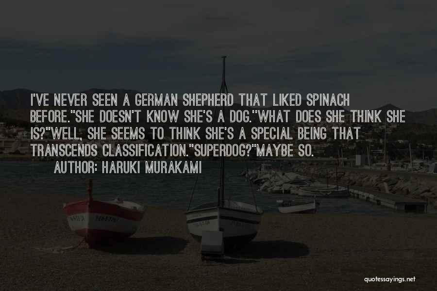 German Shepherd Dog Quotes By Haruki Murakami