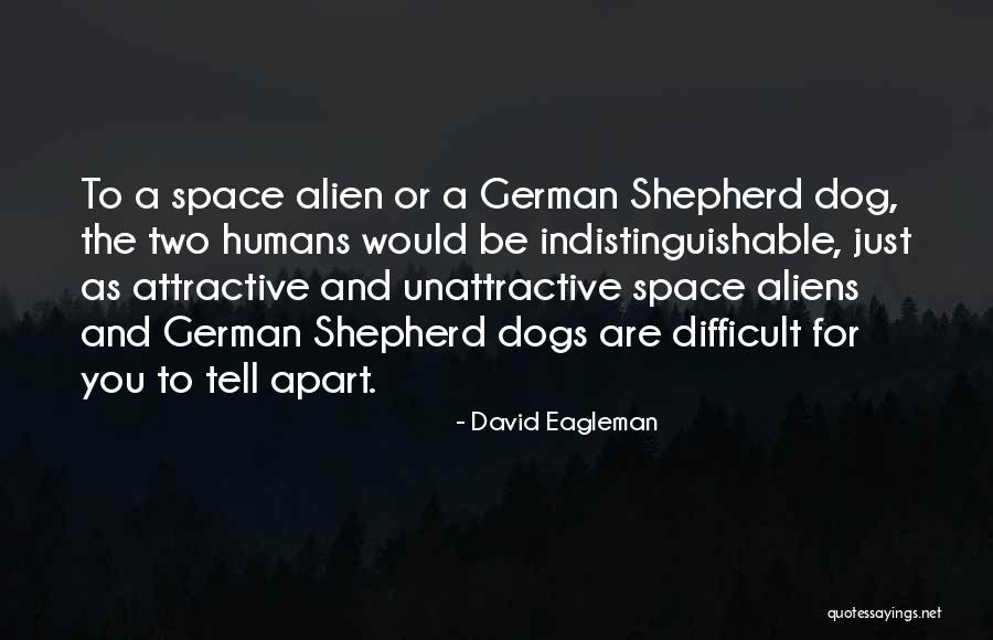 German Shepherd Quotes By David Eagleman