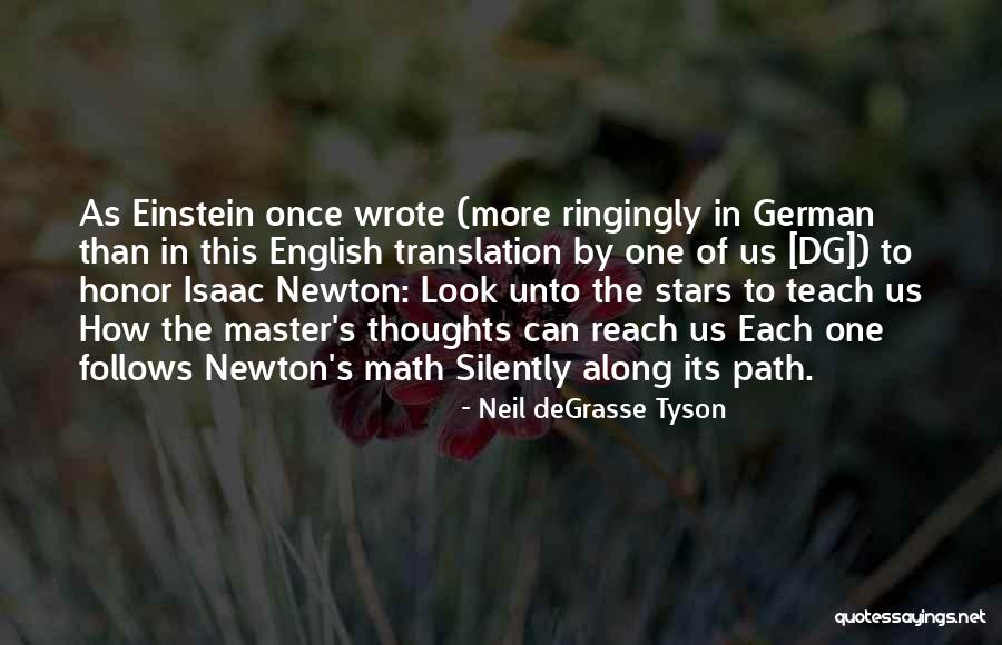 German Translation Quotes By Neil DeGrasse Tyson