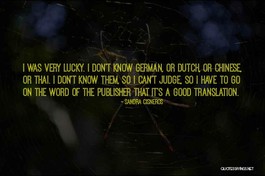 German Translation Quotes By Sandra Cisneros