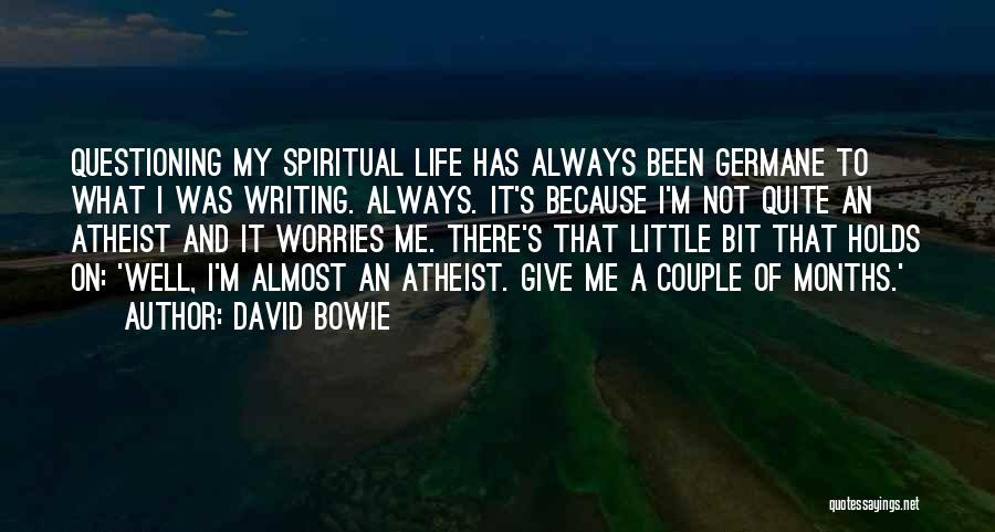 Germane Quotes By David Bowie