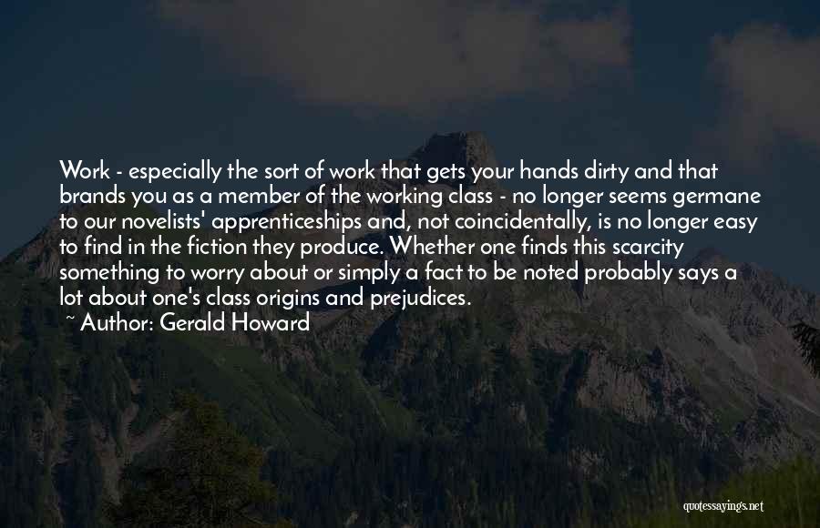 Germane Quotes By Gerald Howard