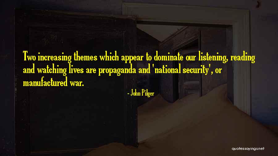 Germanic War Quotes By John Pilger Germanic War Quotes By John Pilger