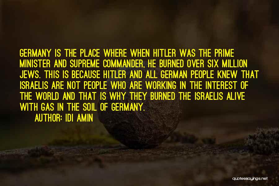 Germany Hitler Quotes By Idi Amin
