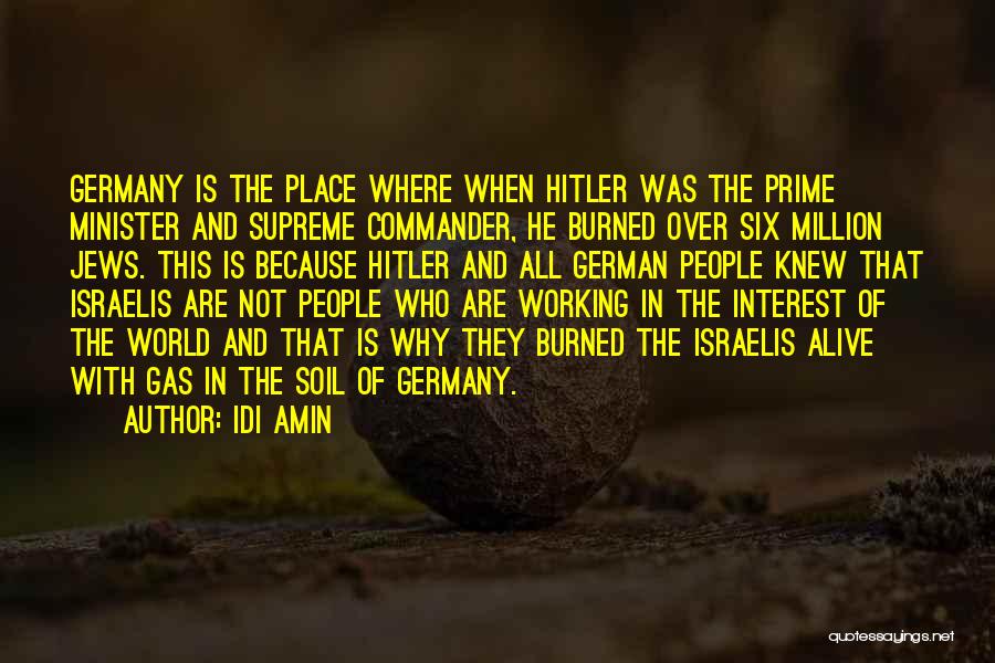 Germany In German Quotes By Idi Amin