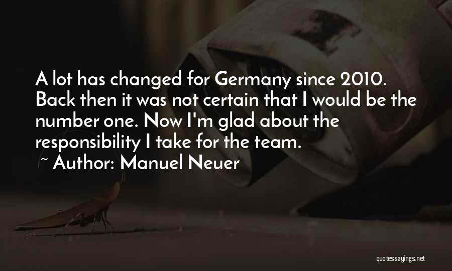 Germany Team Quotes By Manuel Neuer