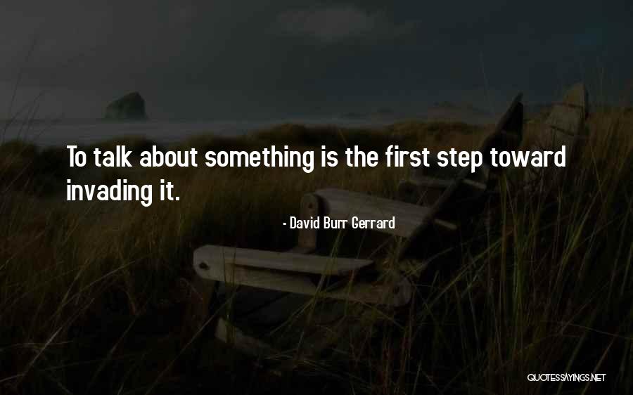 Gerrard Quotes By David Burr Gerrard