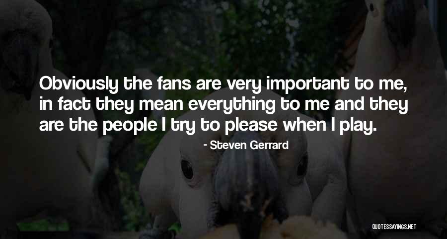 Gerrard Quotes By Steven Gerrard Gerrard Quotes By Steven Gerrard