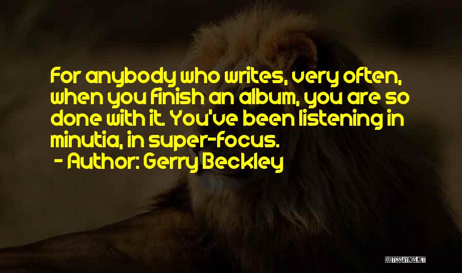 Gerry Beckley Quotes 2016956