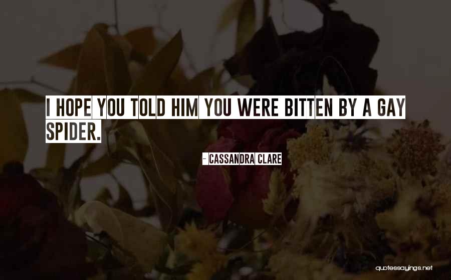 Gershkovich Tibor Quotes By Cassandra Clare Gershkovich Tibor Quotes By Cassandra Clare