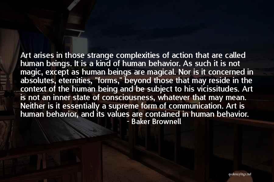 Gershoni Baruch Quotes By Baker Brownell Gershoni Baruch Quotes By Baker Brownell