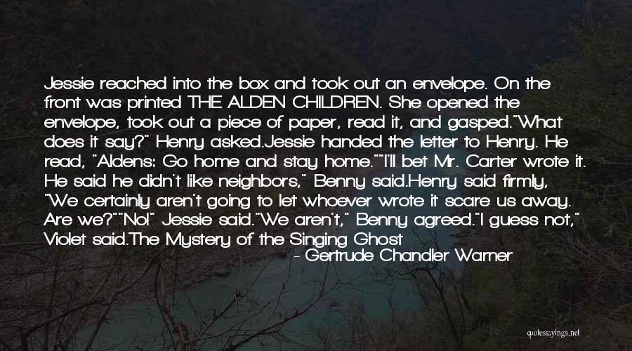 Gertrude Chandler Warner Quotes 1818375