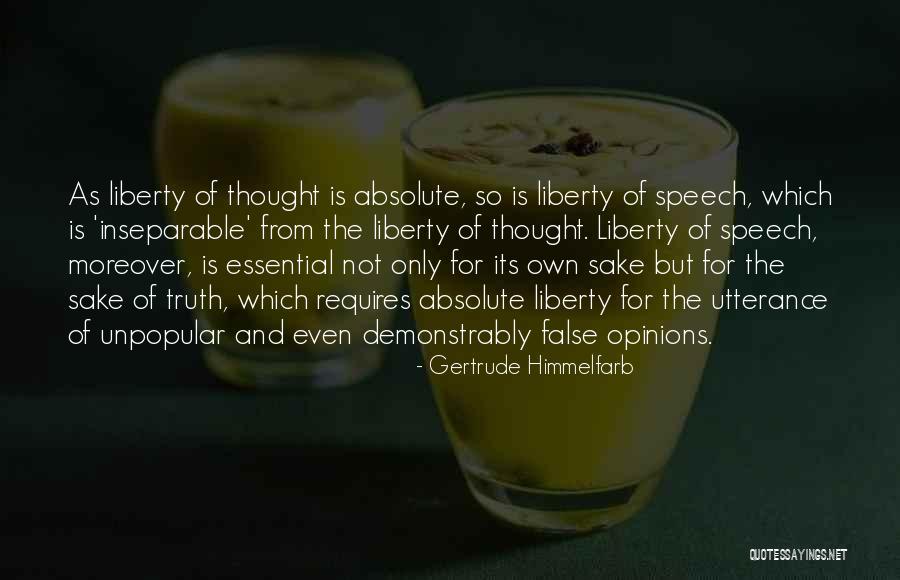 Gertrude Himmelfarb Quotes 1596124