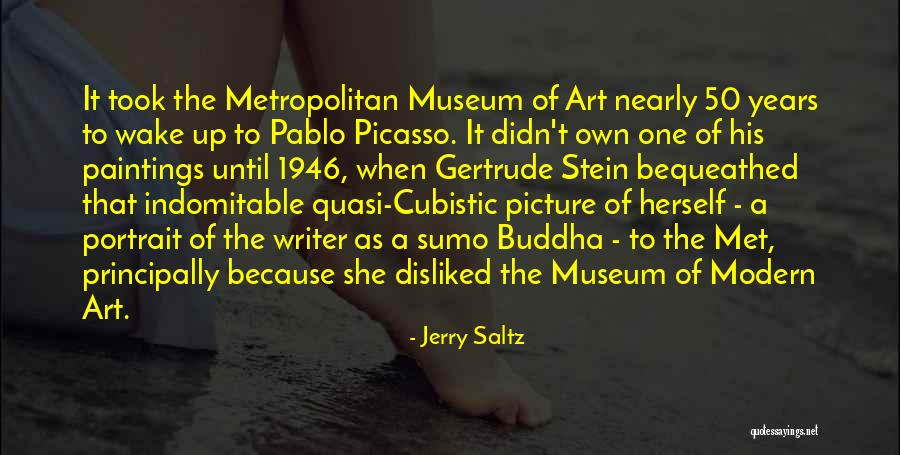 Gertrude Quotes By Jerry Saltz