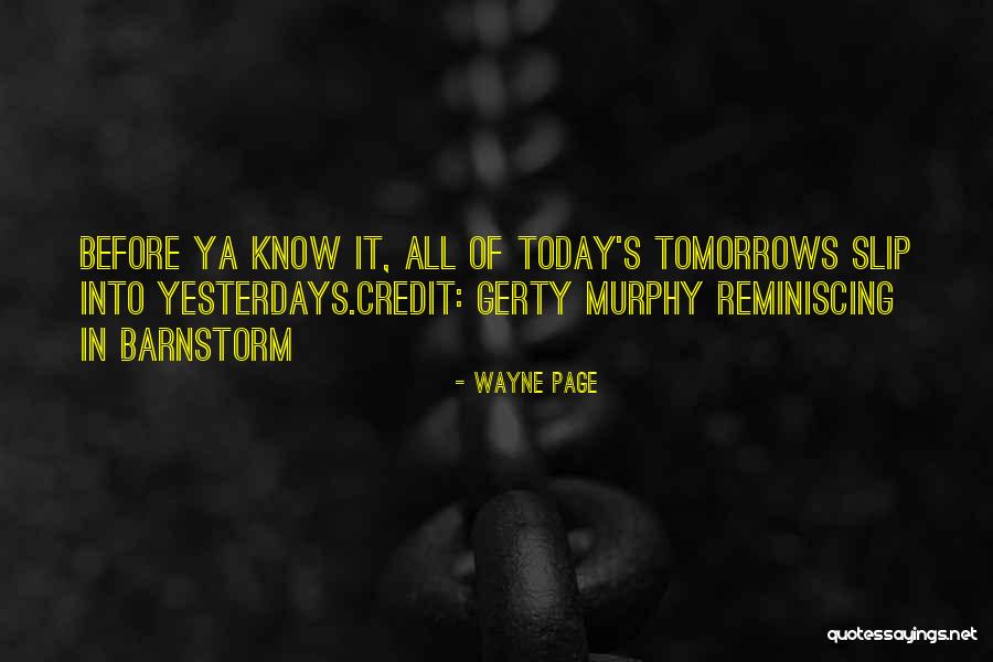 Gerty Quotes By Wayne Page Gerty Quotes By Wayne Page