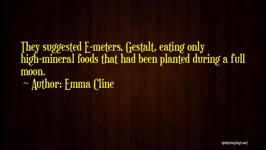 Gestalt Quotes By Emma Cline