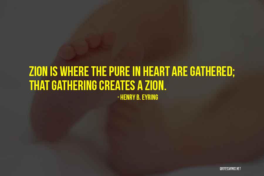 Gestating Sow Quotes By Henry B. Eyring