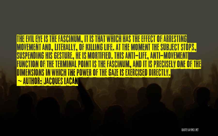 Gesture Life Quotes By Jacques Lacan