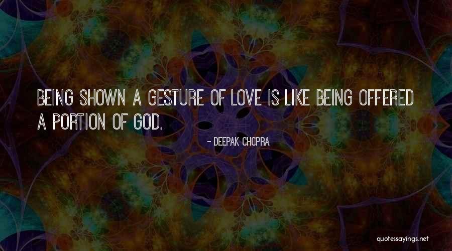 Gesture Quotes By Deepak Chopra Gesture Quotes By Deepak Chopra