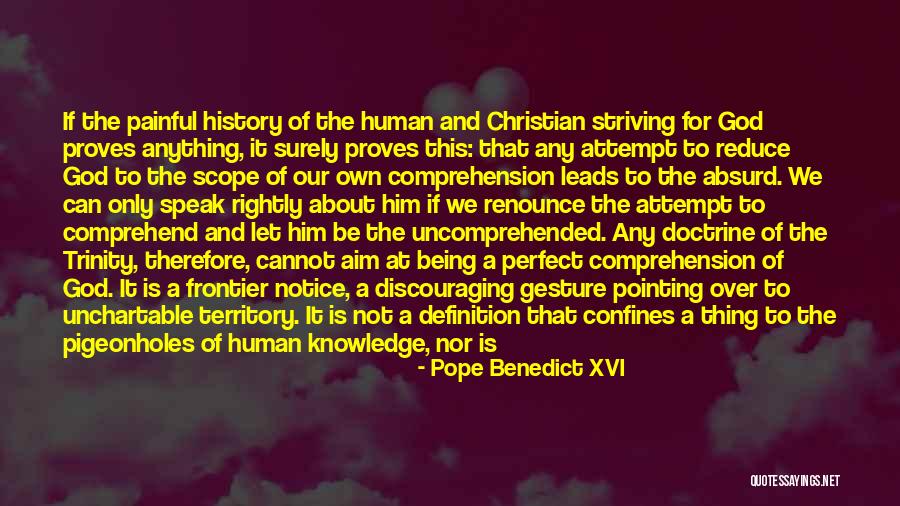 Gesture Quotes By Pope Benedict XVI