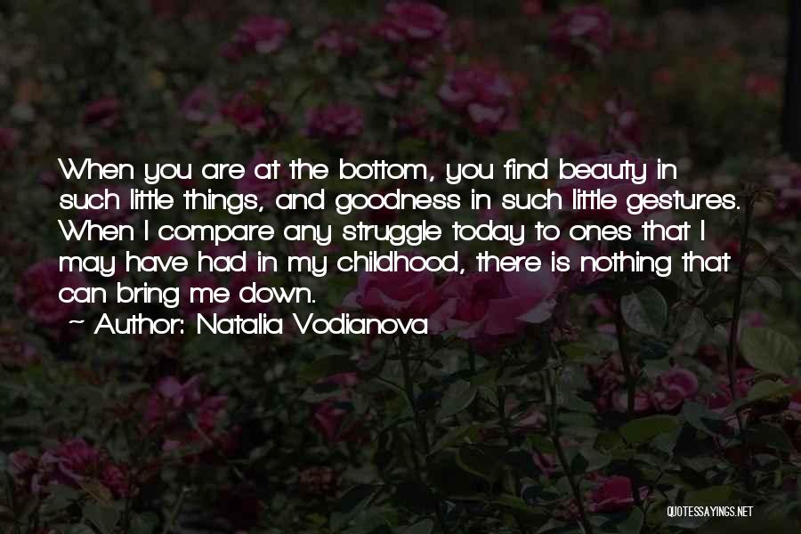 Gestures Quotes By Natalia Vodianova