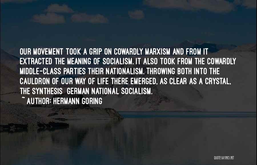 Get A Grip On Life Quotes By Hermann Goring