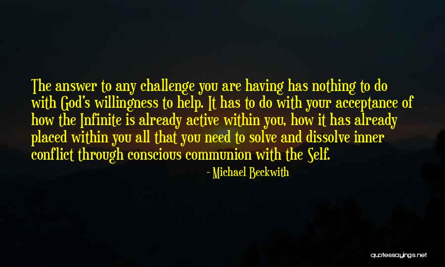 Get Active Inspirational Quotes By Michael Beckwith