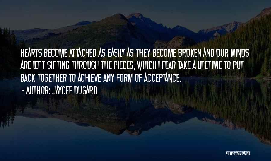 Get Attached Easily Quotes By Jaycee Dugard