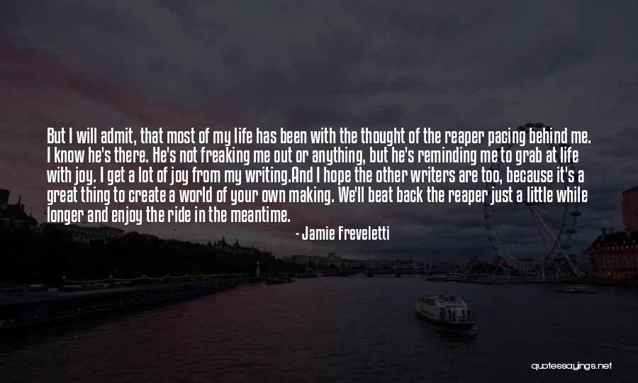 Get Back Out There Quotes By Jamie Freveletti