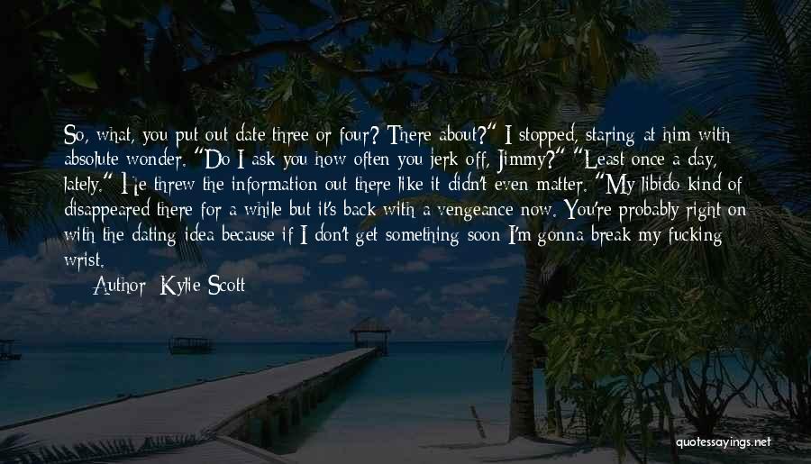 Get Back Soon Quotes By Kylie Scott