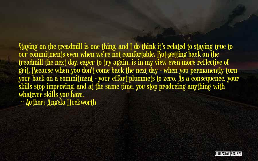 Get Back Up And Try Again Quotes By Angela Duckworth