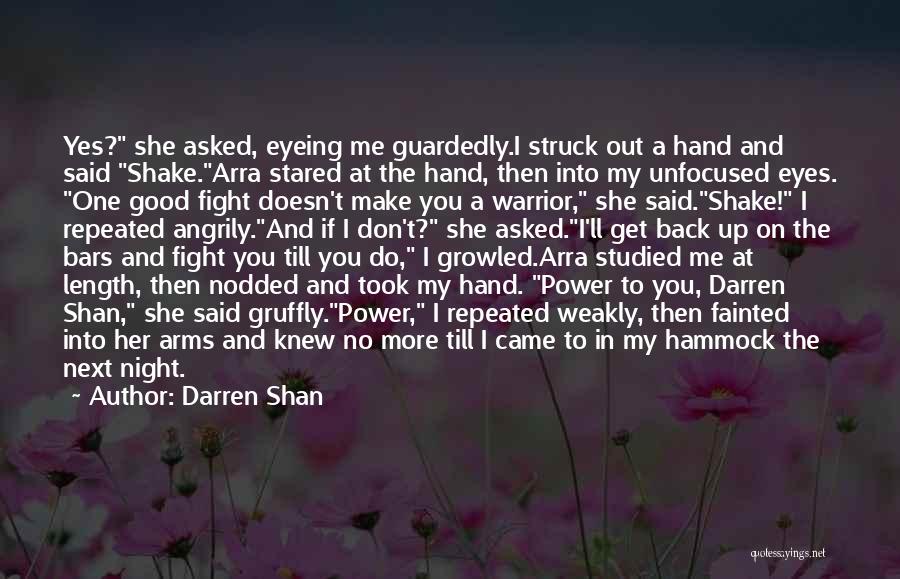Get Back Up Inspirational Quotes By Darren Shan