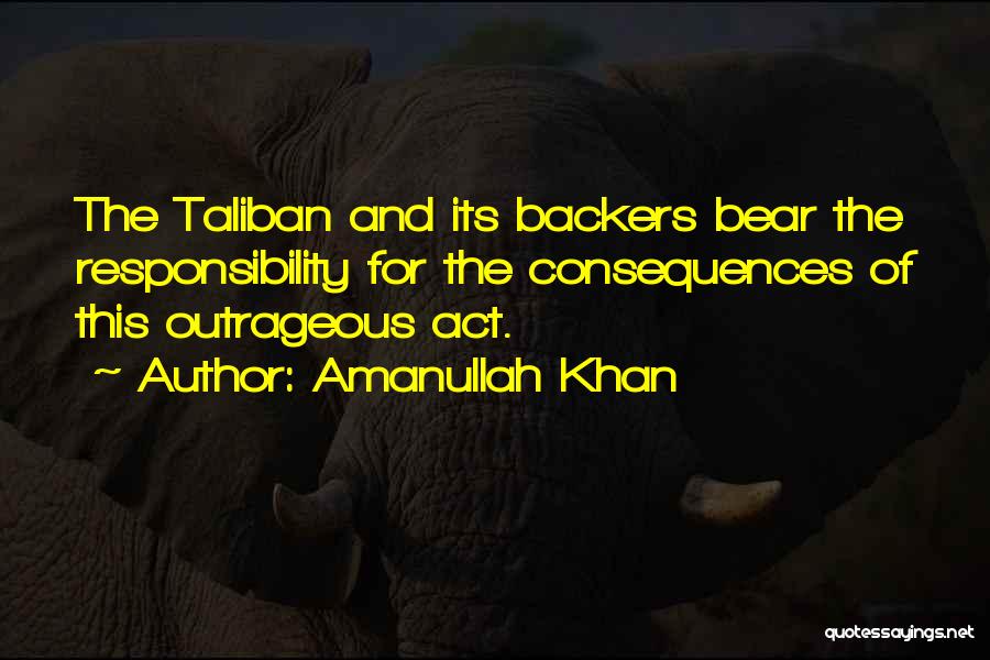 Get Backers Quotes By Amanullah Khan