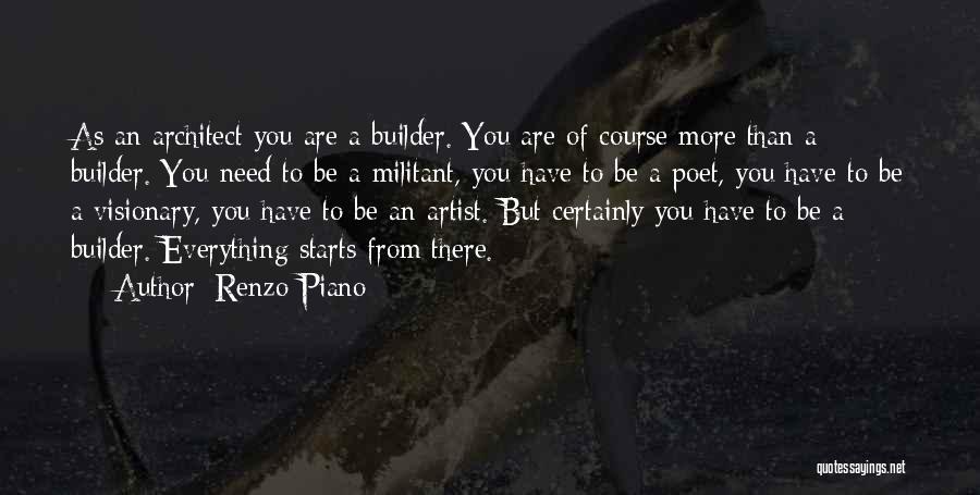 Get Builder Quotes By Renzo Piano