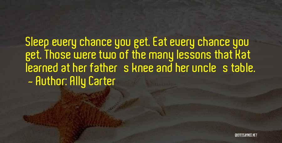 Get Carter Quotes By Ally Carter