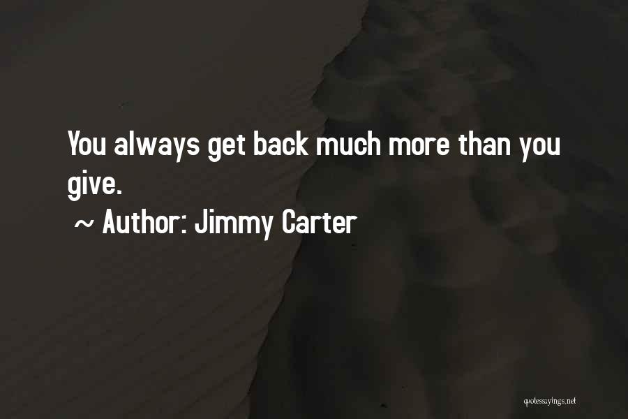 Get Carter Quotes By Jimmy Carter