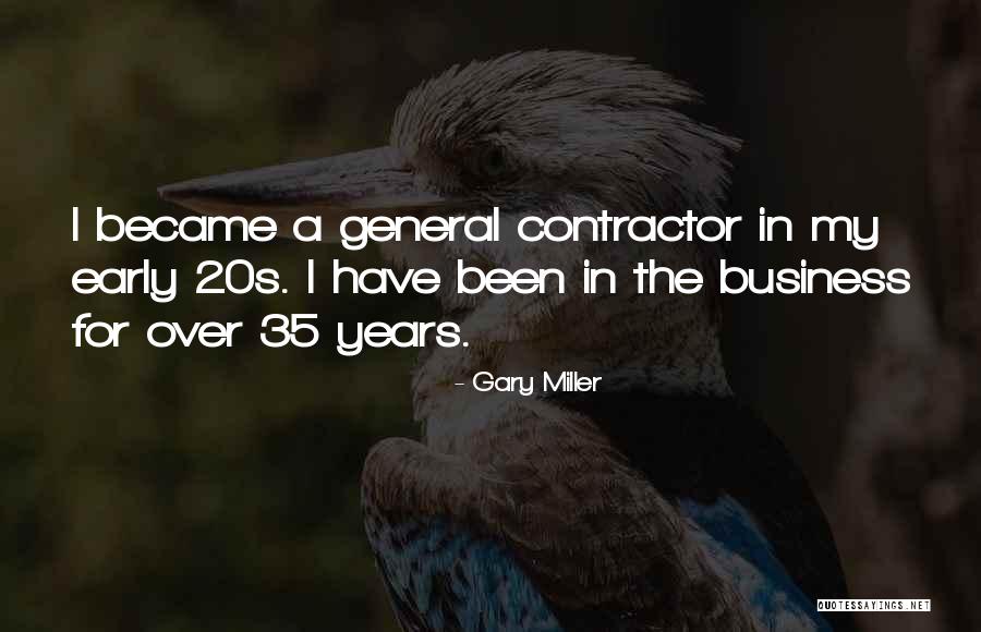 Get Contractor Quotes By Gary Miller