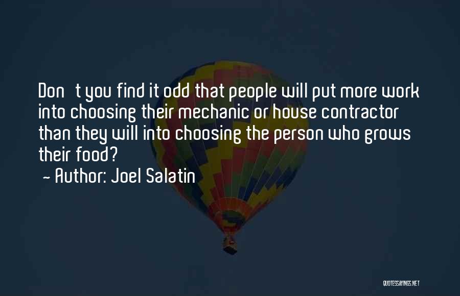 Get Contractor Quotes By Joel Salatin