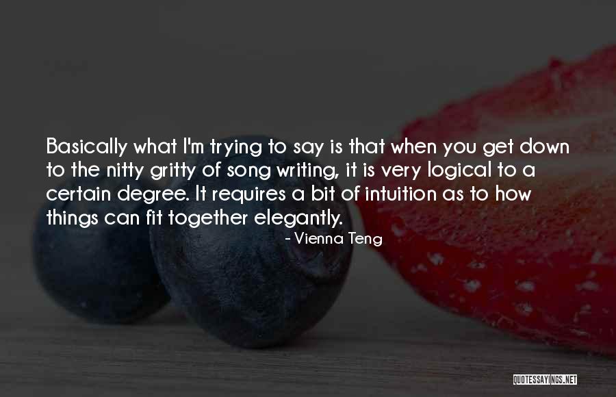 Get Down To Quotes By Vienna Teng Get Down To Quotes By Vienna Teng